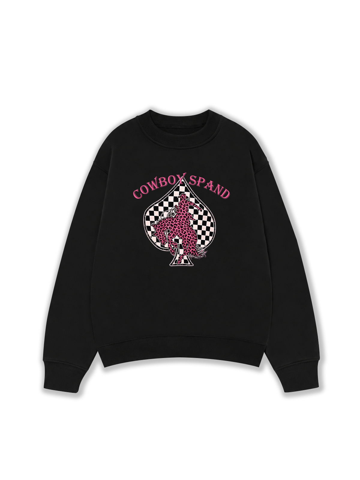 Áo Sweater Nỉ Hai Da Cowboy Spand