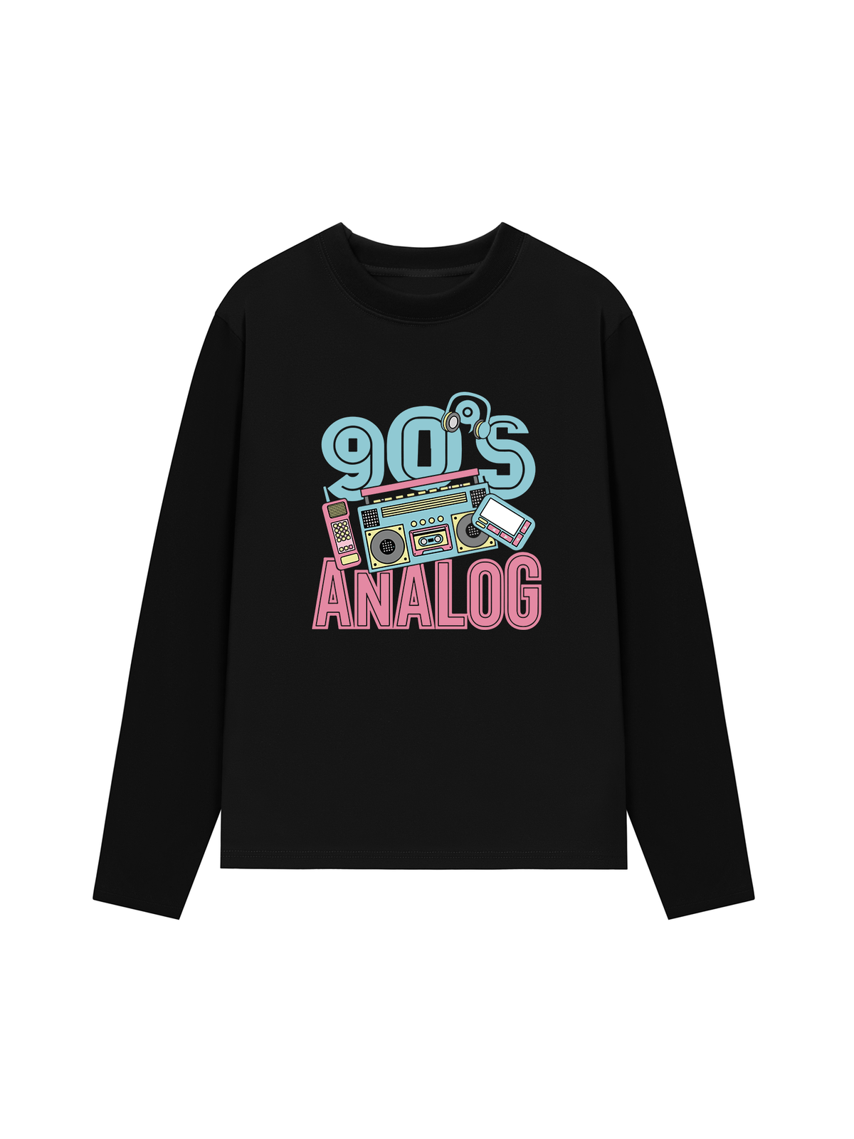 Áo Thun Dài Tay 90s Analog
