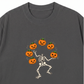 Áo Thun Relaxed Fit Pumpkin Juggler Skull