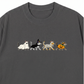 Áo Thun Relaxed Fit Halloween Meow Squad