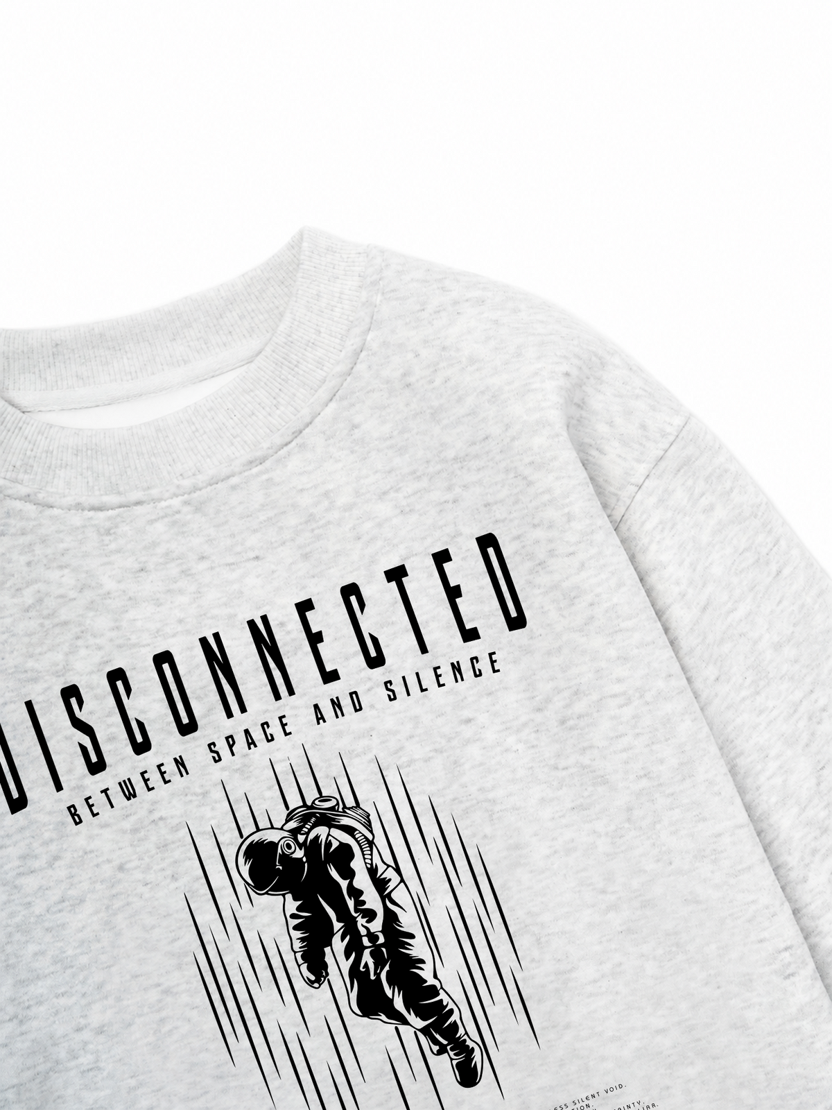 Áo Sweater Nỉ Hai Da Disconected