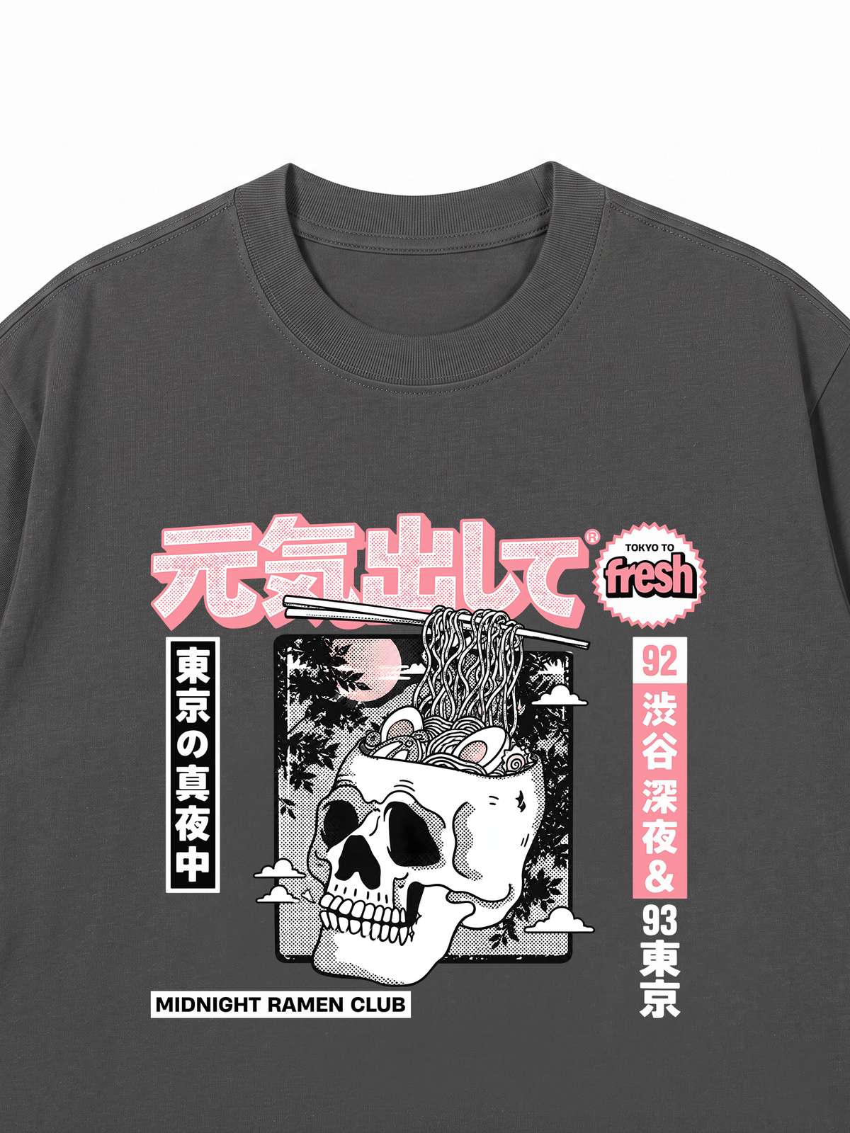Áo Thun Relaxed Fit Midnight Ramen Club