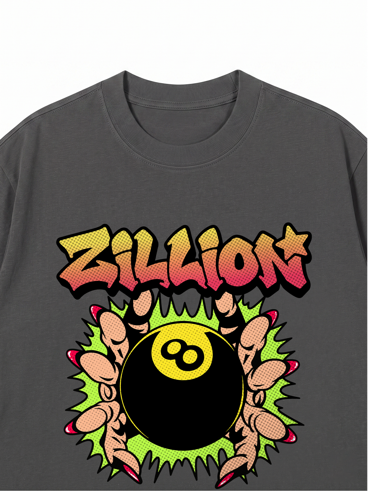 Áo Thun Relaxed Fit Witchy Hands 8-Ball