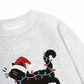 Áo Sweater Nỉ Hai Da Santa Catty