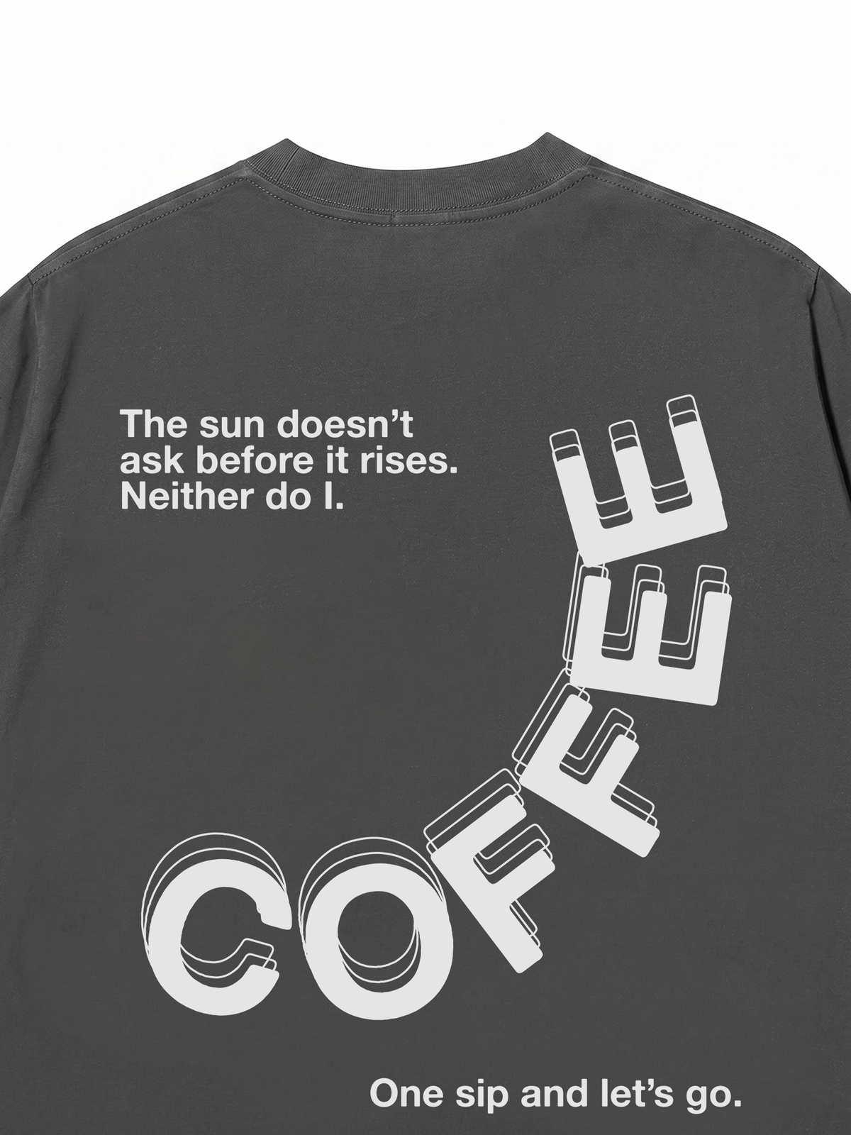 Áo Thun Relaxed Fit Coffee Lover Club