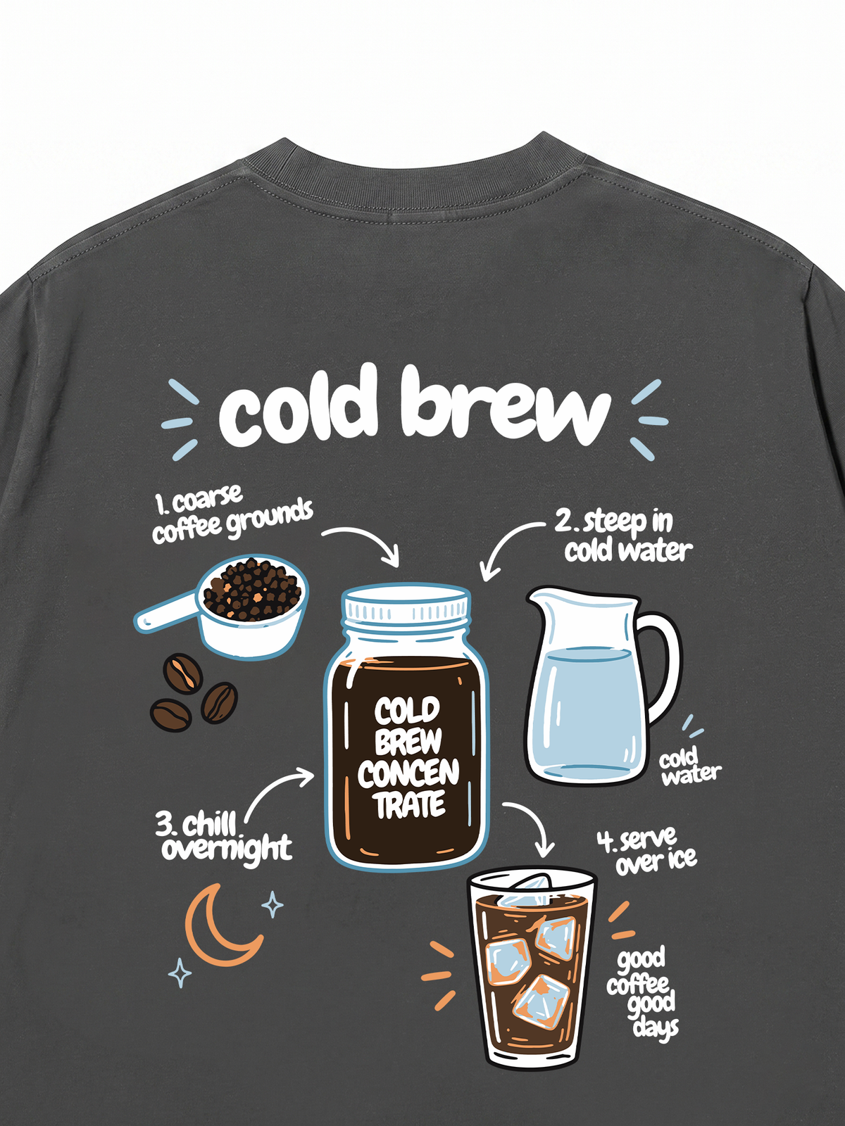 Áo Thun Relaxed Fit Cold Brew Club