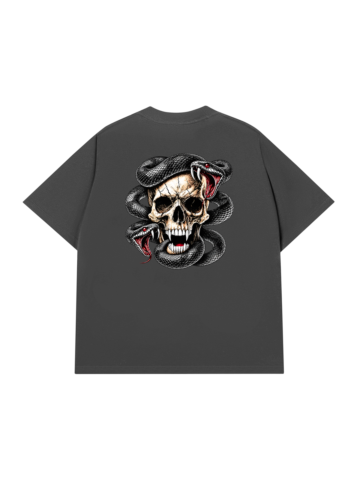 Áo Thun Relaxed Fit Viper Skull