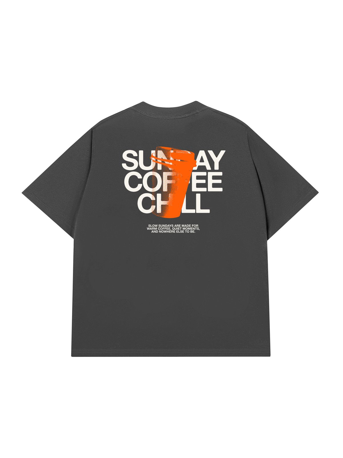 Áo Thun Relaxed Fit Sunday Coffee Chill