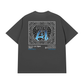Áo Thun Relaxed Fit Hidden Meaning Zillion Black Blue Bandana