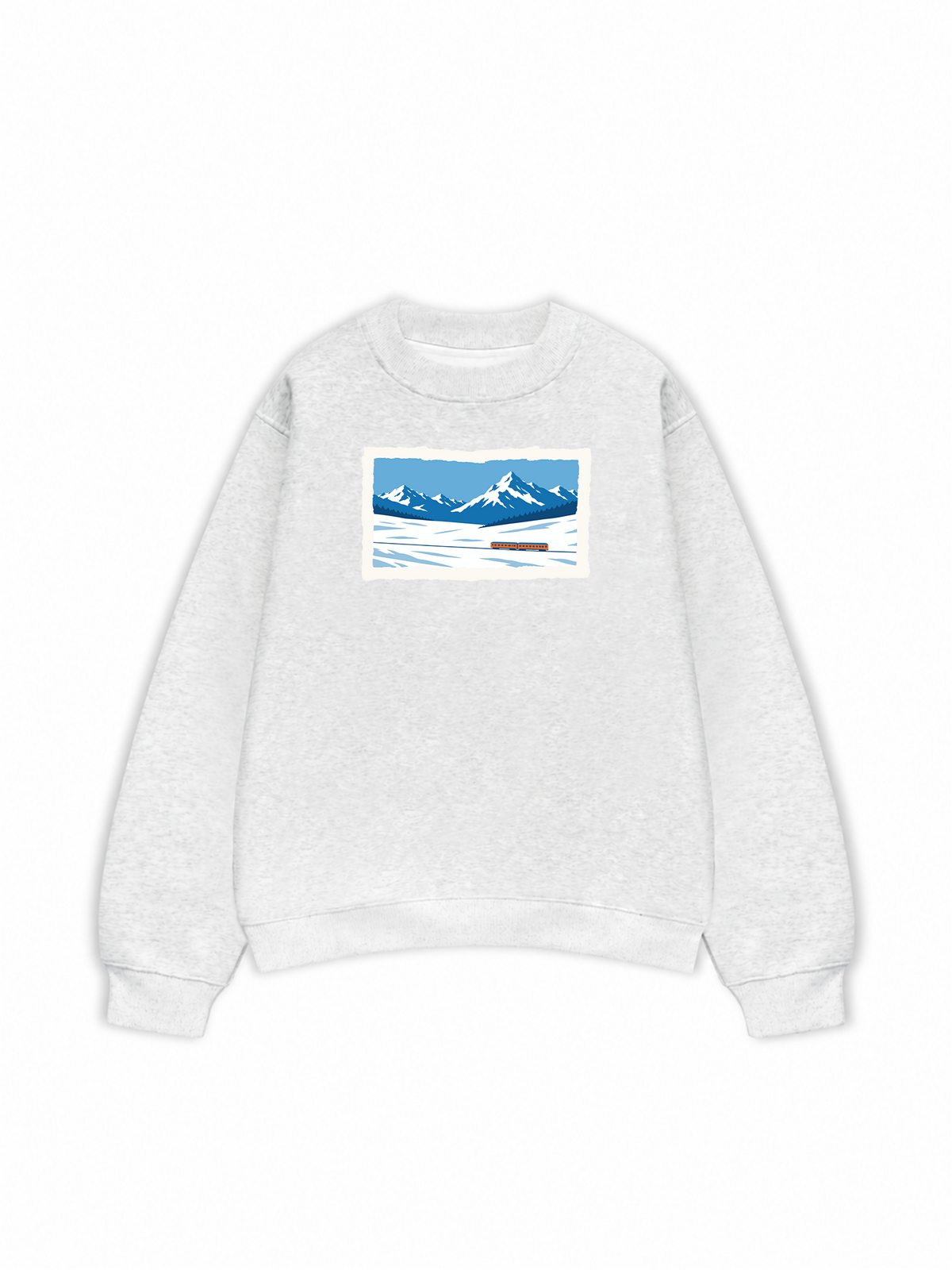 Áo Sweater Nỉ Hai Da Frozen Passage