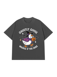 Áo Thun Relaxed Fit Ghostly Goose