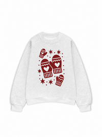 Áo Sweater Nỉ Hai Da Cozy Hands