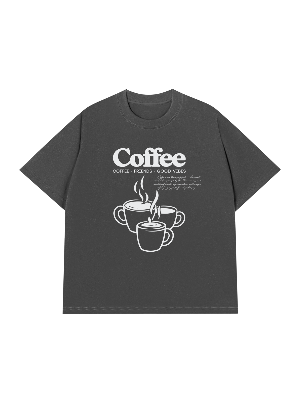 Áo Thun Relaxed Fit Coffee