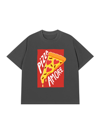 Áo Thun Relaxed Fit Pizza Amore