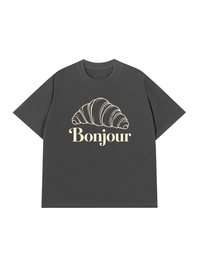 Áo Thun Relaxed Fit Bonjour