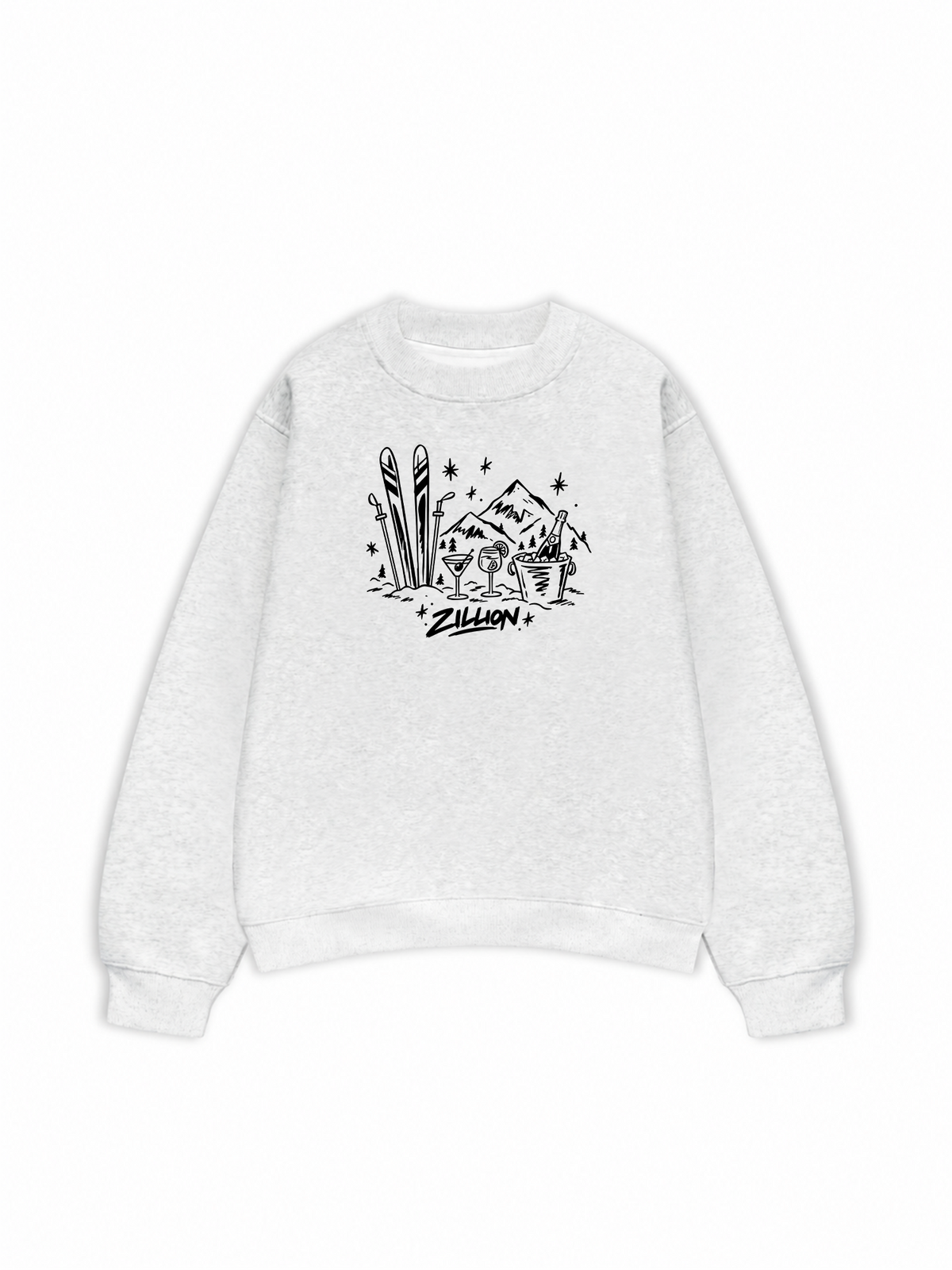 Áo Sweater Nỉ Hai Da Mountain Cheers