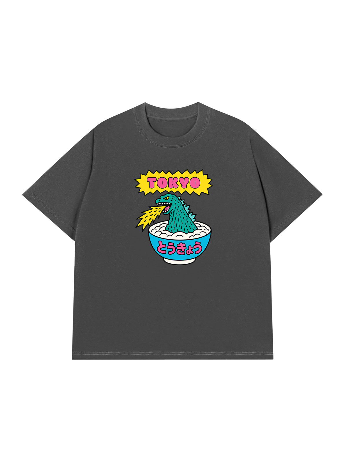 Áo Thun Relaxed Fit Tokyo Kaiju Ramen