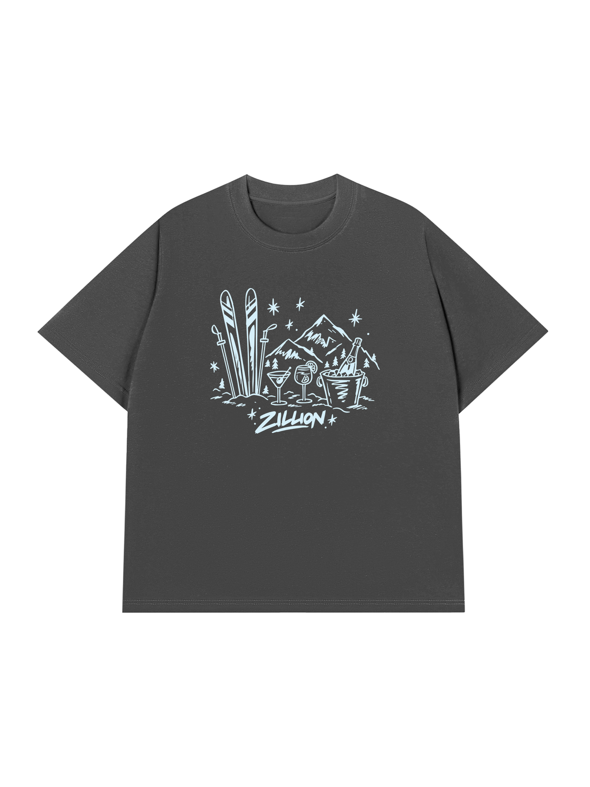 Áo Thun Relaxed Fit Mountain Cheers
