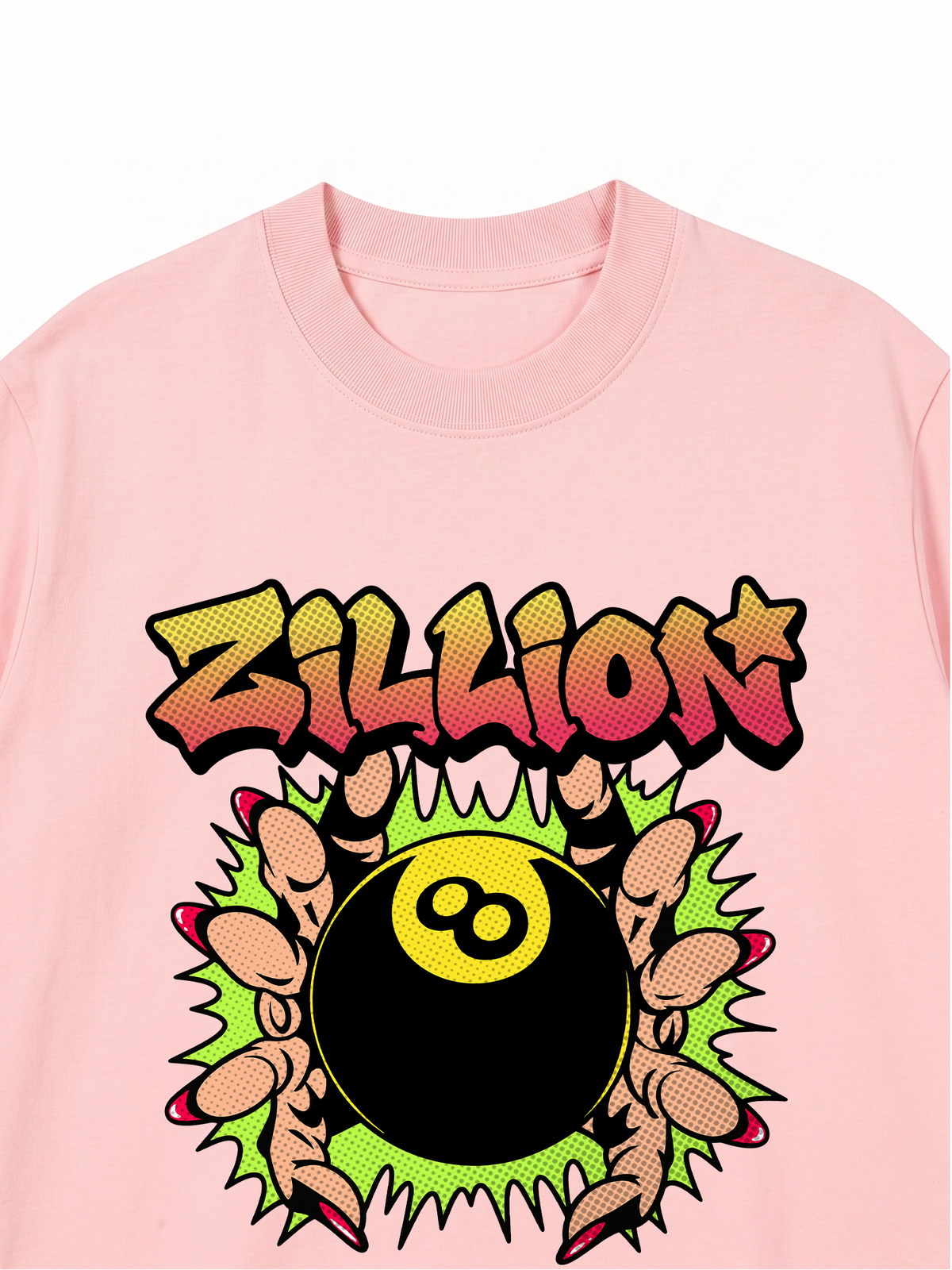 Áo Thun Relaxed Fit Witchy Hands 8-Ball