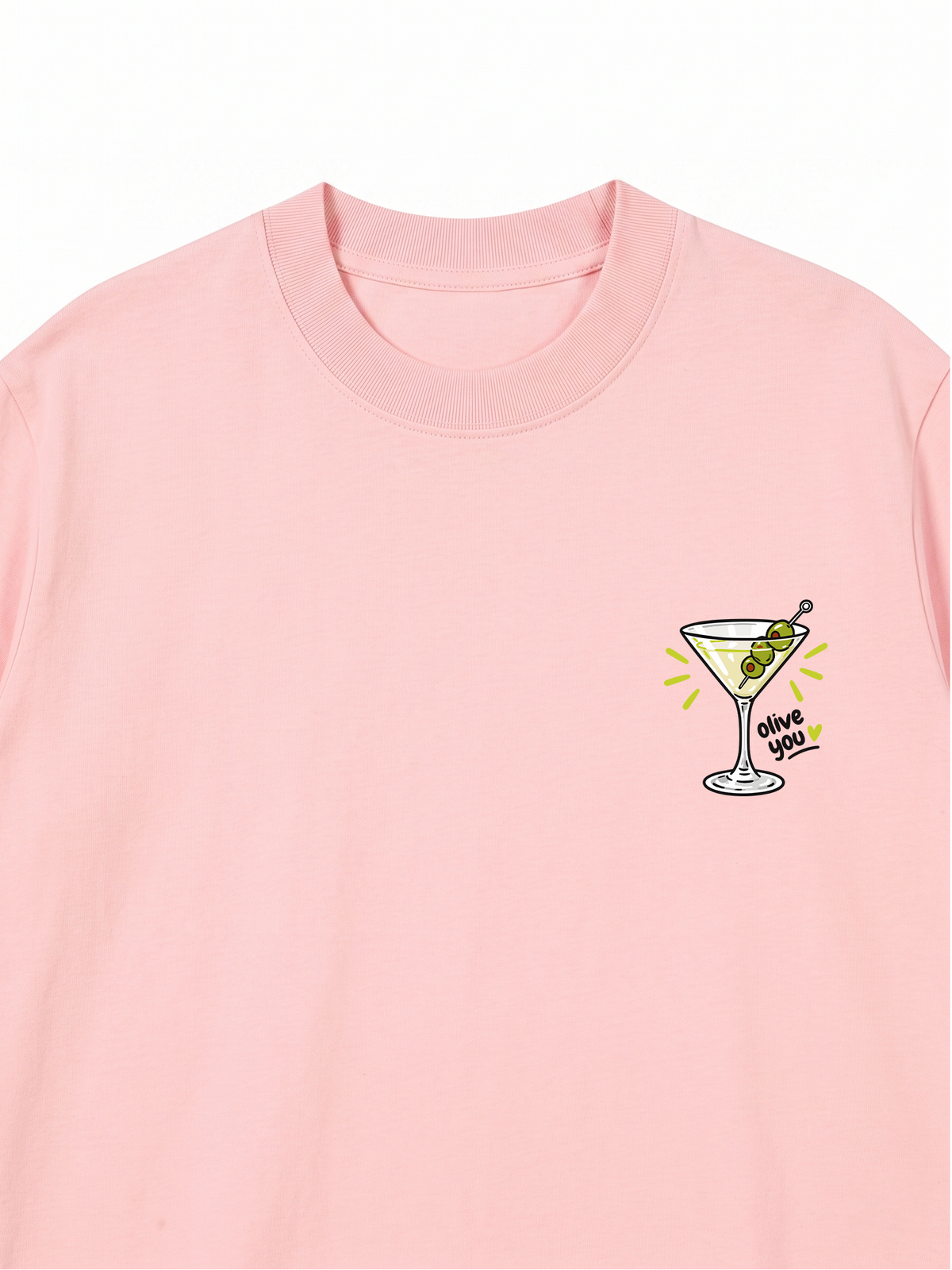Áo Thun Relaxed Fit Martini Olive You