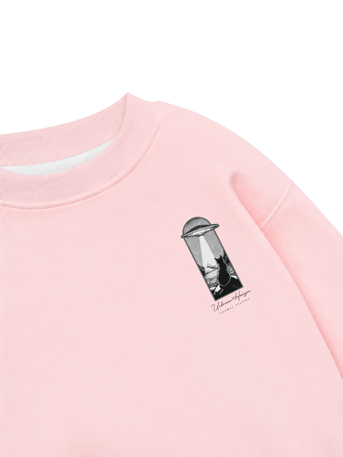 Áo Sweater Nỉ Hai Da Cosmic Visitor