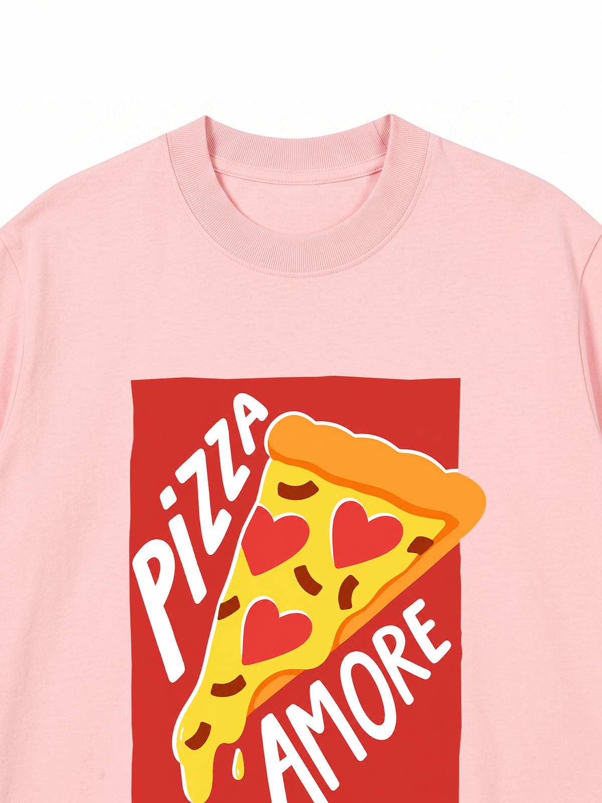 Áo Thun Relaxed Fit Pizza Amore