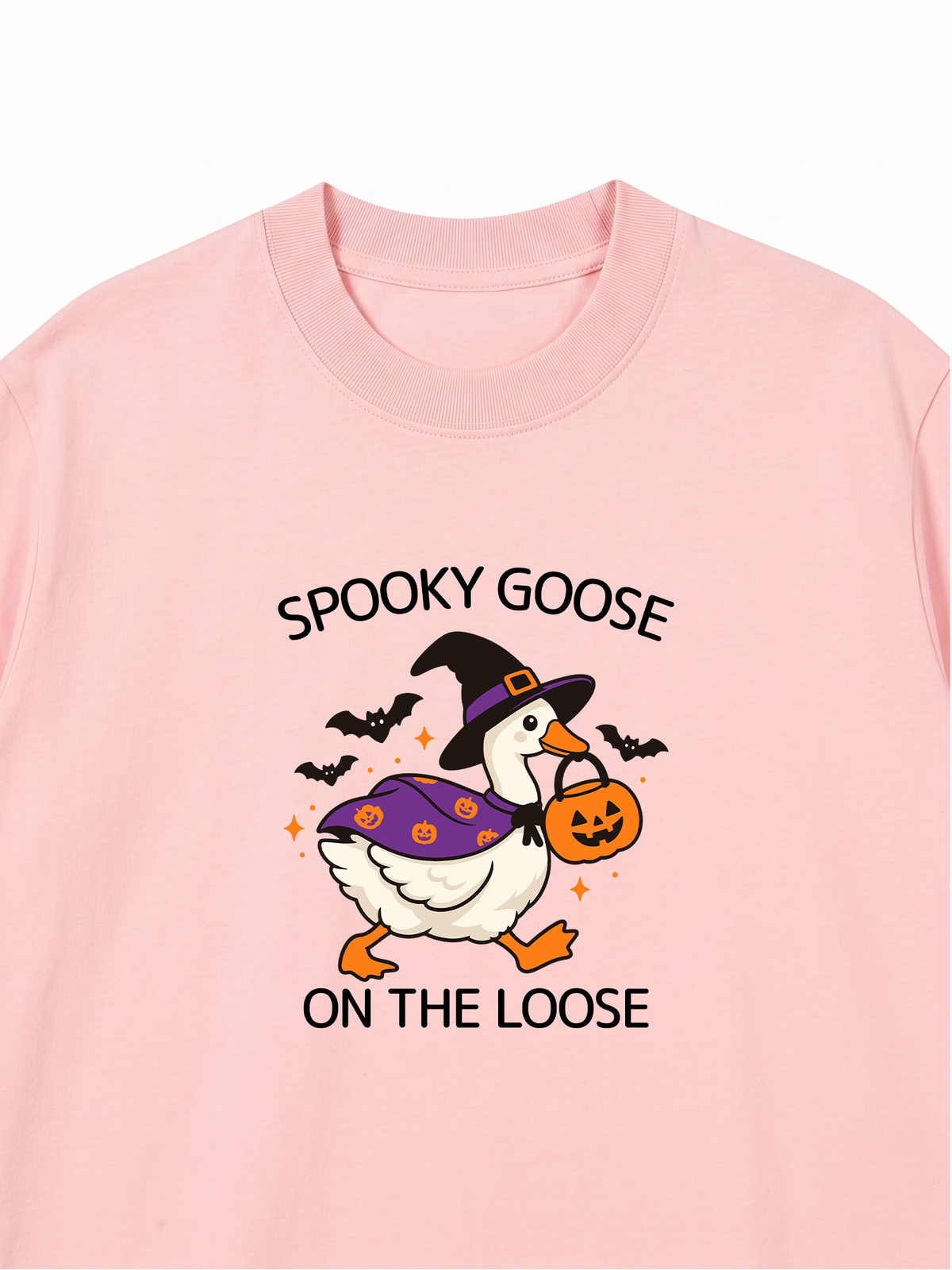 Áo Thun Relaxed Fit Spooky Goose