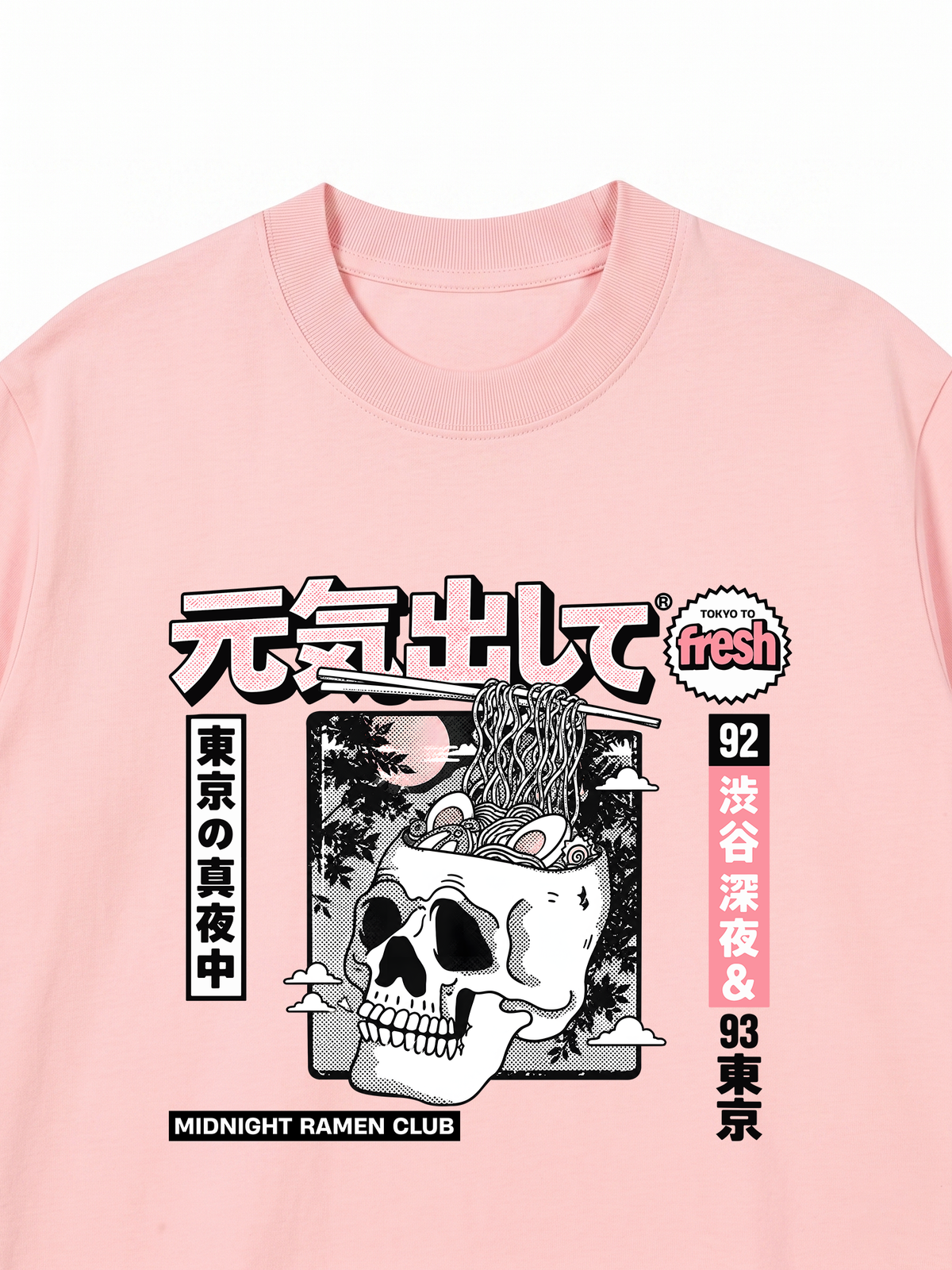 Áo Thun Relaxed Fit Midnight Ramen Club