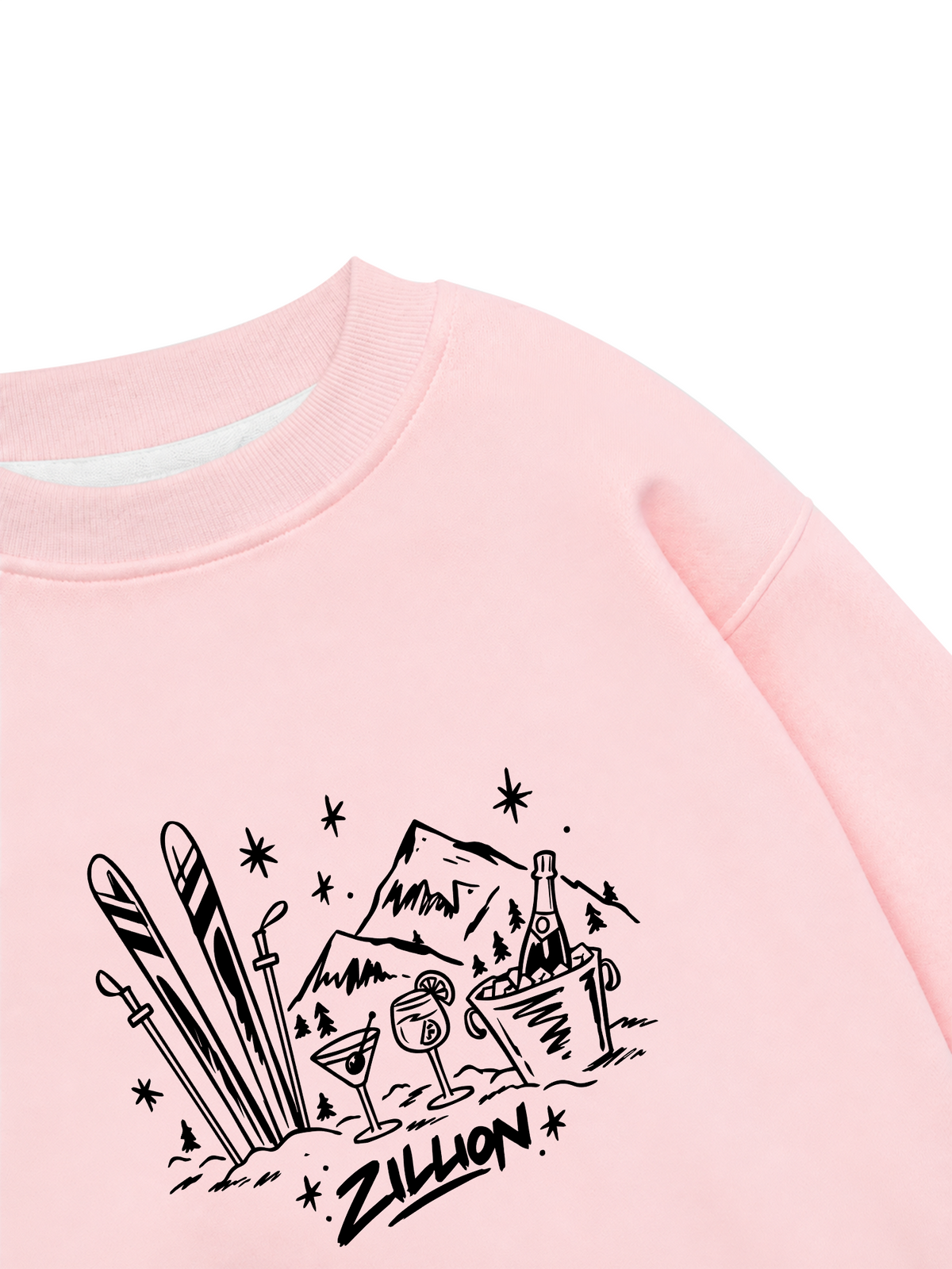 Áo Sweater Nỉ Hai Da Mountain Cheers