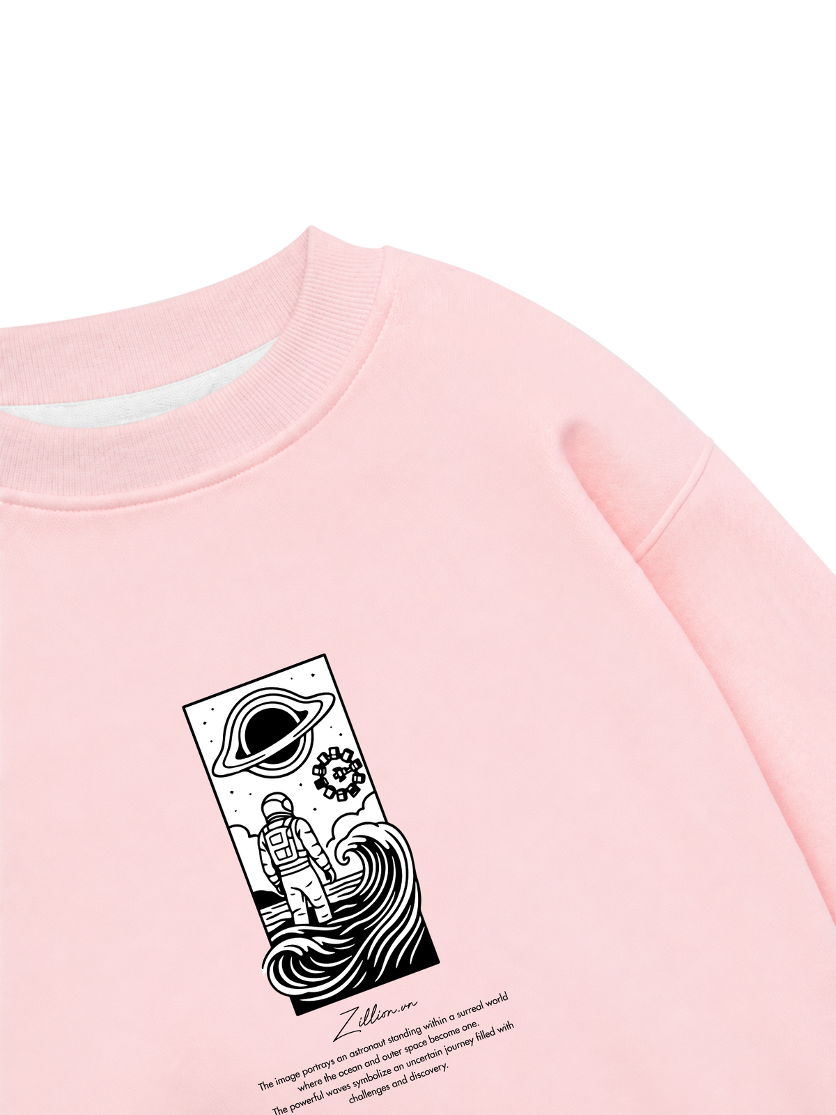 Áo Sweater Nỉ Hai Da Star