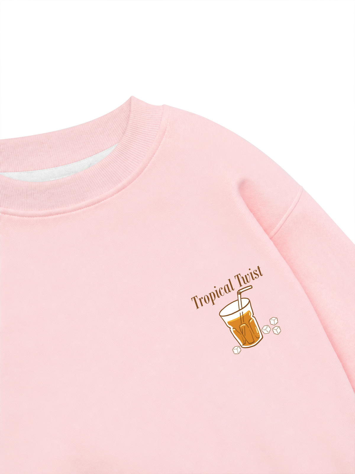 Áo Sweater Nỉ Hai Da Tropical Twist