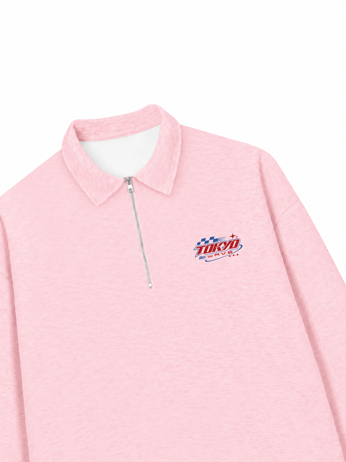 Áo Sweater Polo Nỉ Hai Da Tokyo Wave