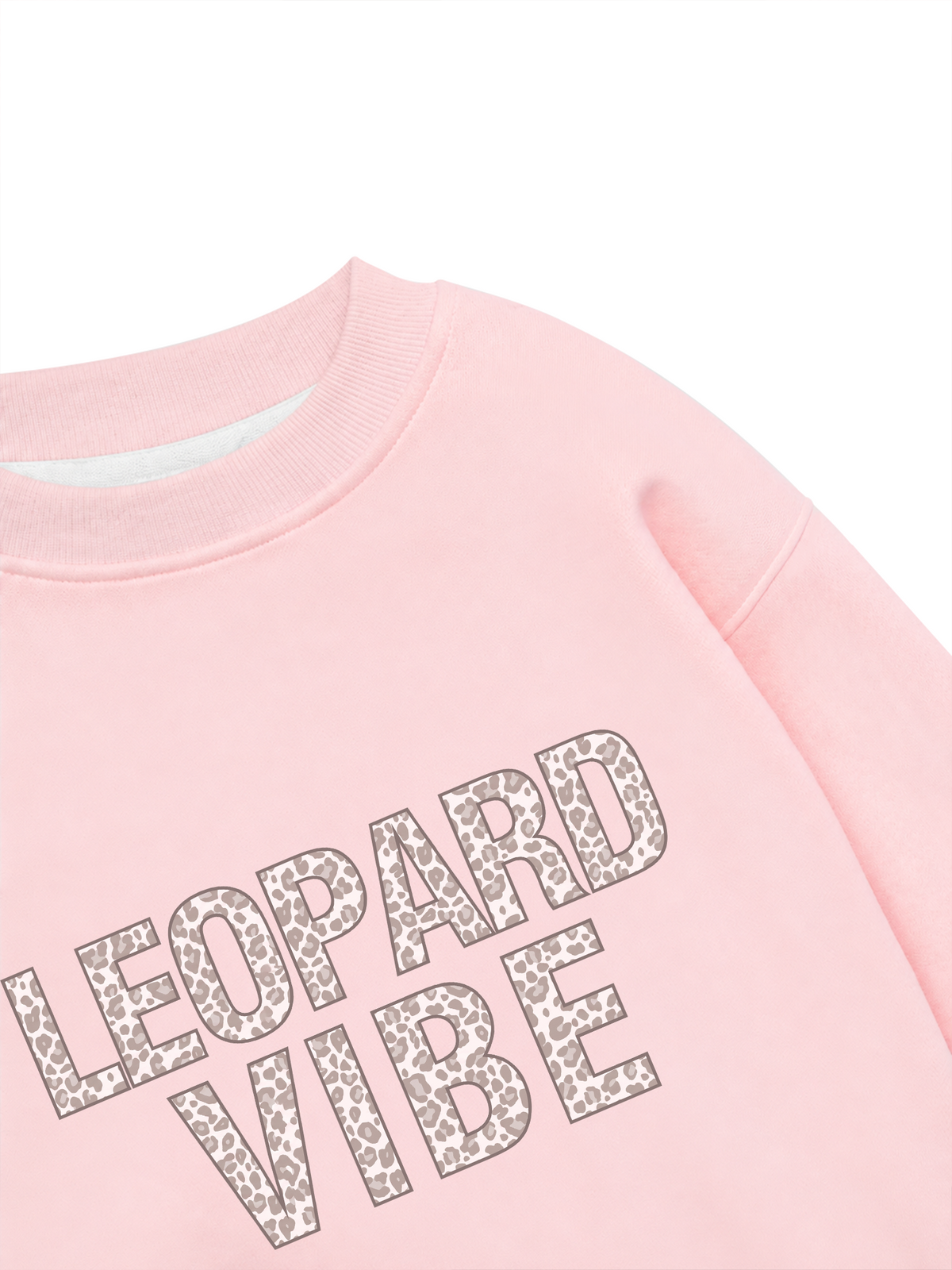 Áo Sweater Nỉ Hai Da Leopard Vibe