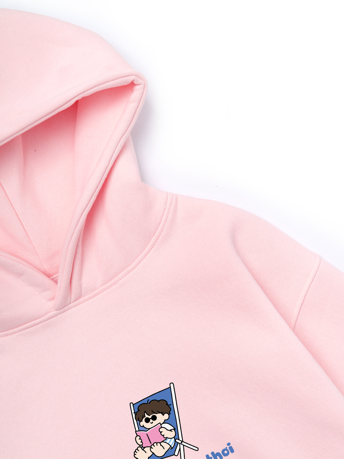 Áo Hoodie Nỉ Hai Da Thích Thảnh Thơi
