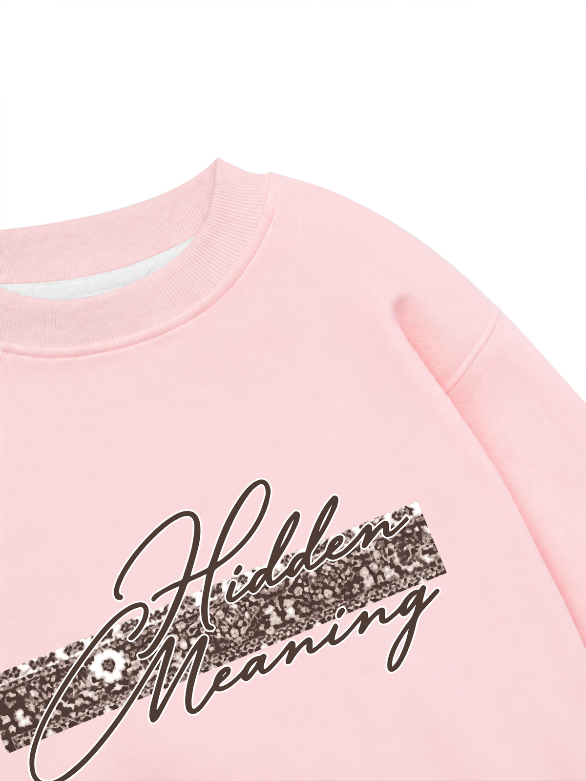 Áo Sweater Nỉ Hai Da Hidden Meaning