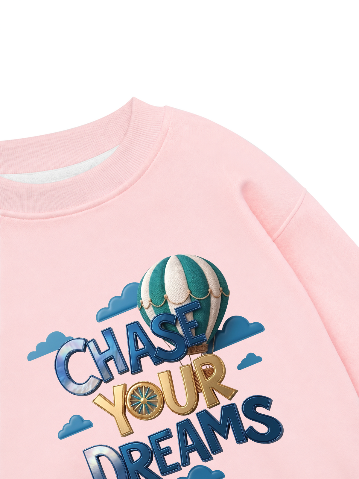 Áo Sweater Nỉ Hai Da Chase Your Dreams