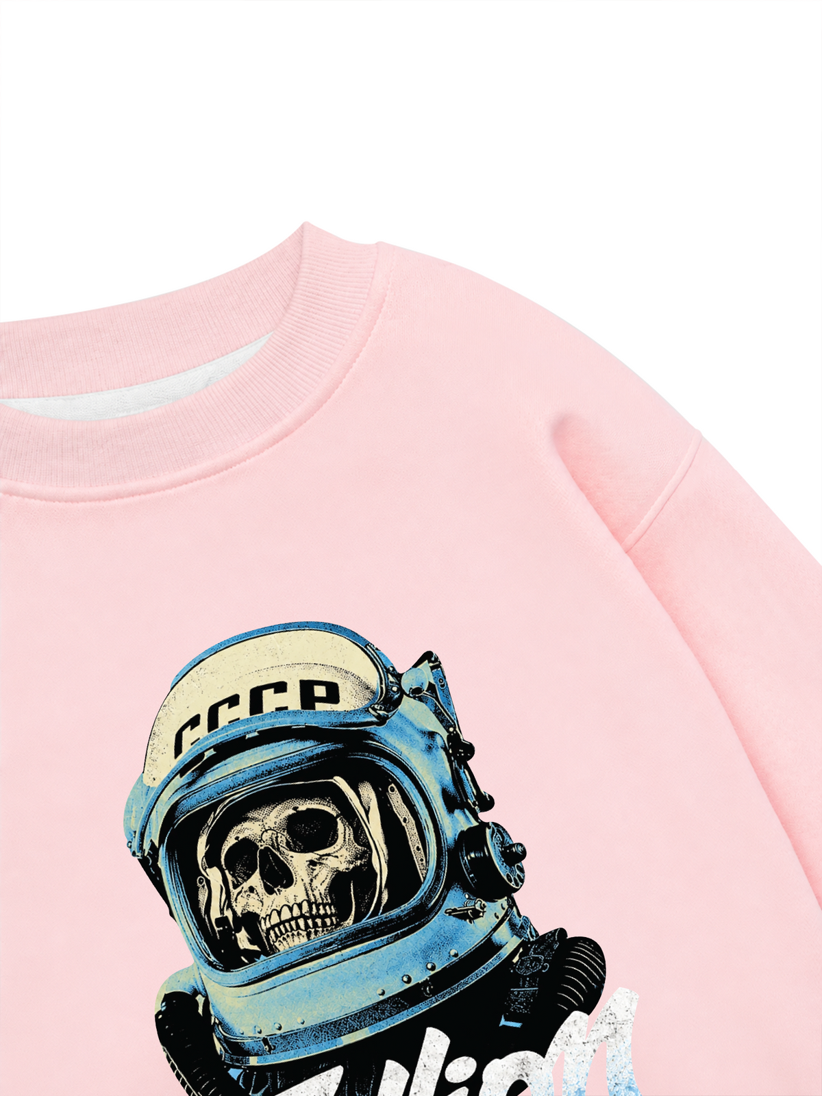 Áo Sweater Nỉ Hai Da Skull Cosmonaut