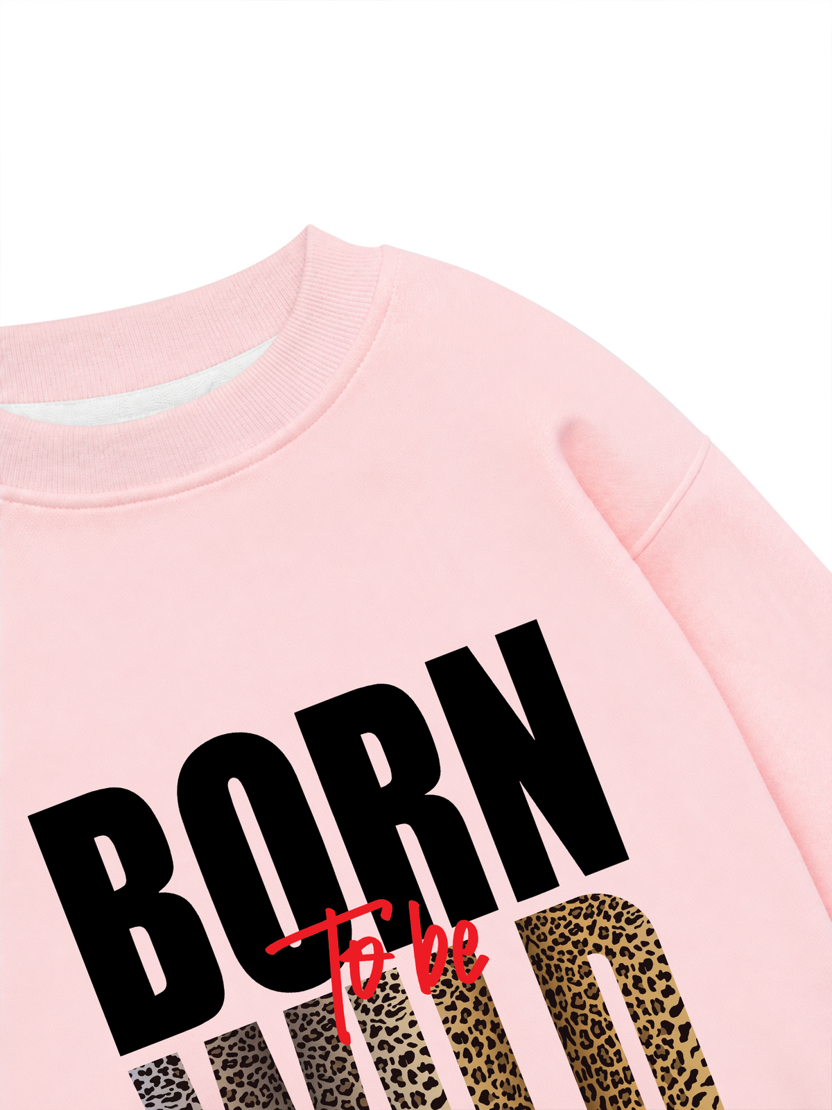 Áo Sweater Nỉ Hai Da Born To Be Wild