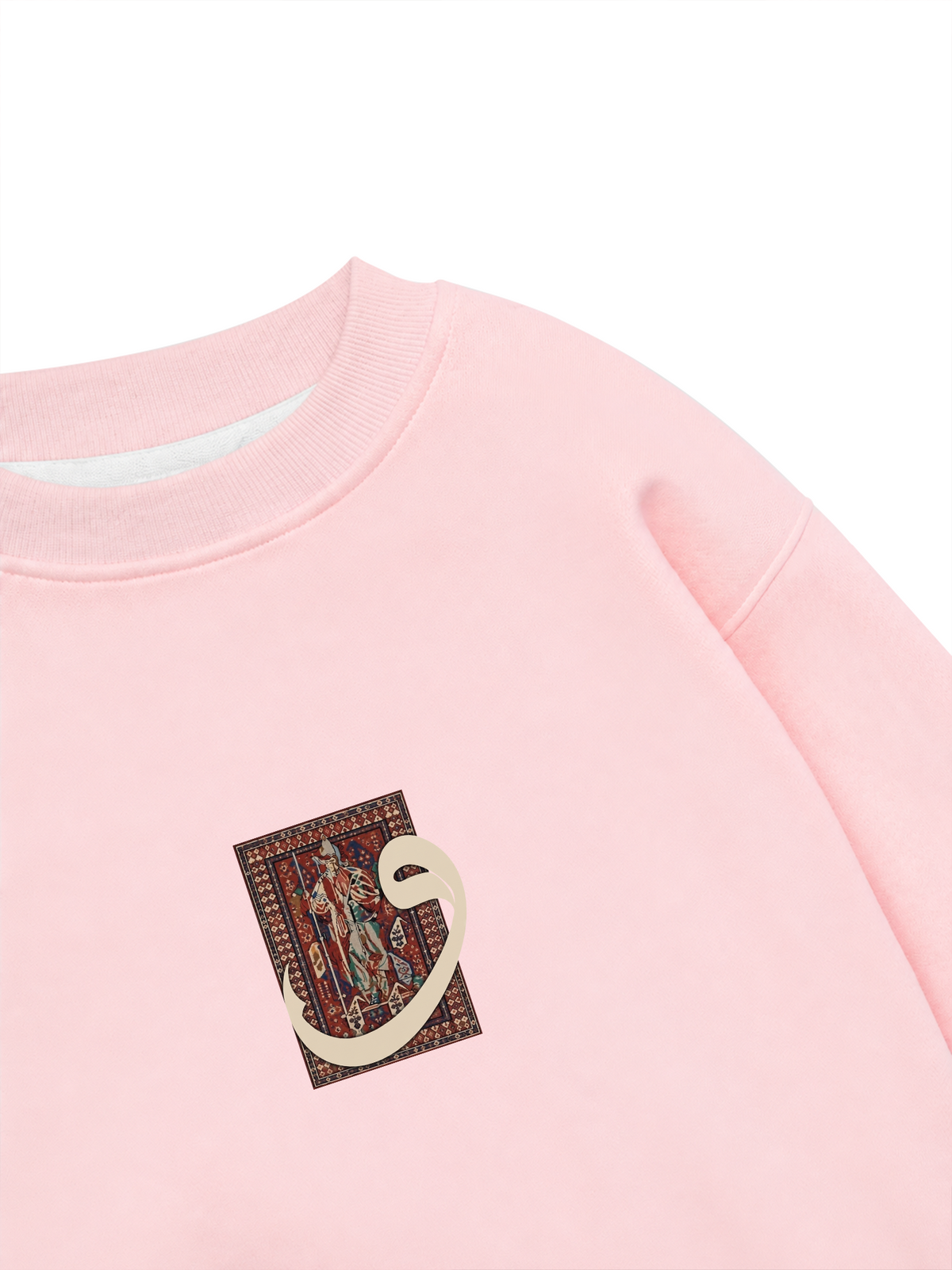 Áo Sweater Nỉ Hai Da The Arabic Letter