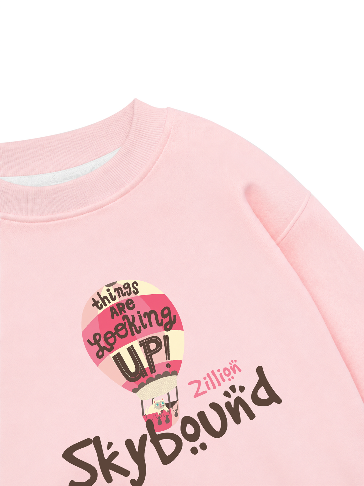 Áo Sweater Nỉ Hai Da Things Are Looking Up