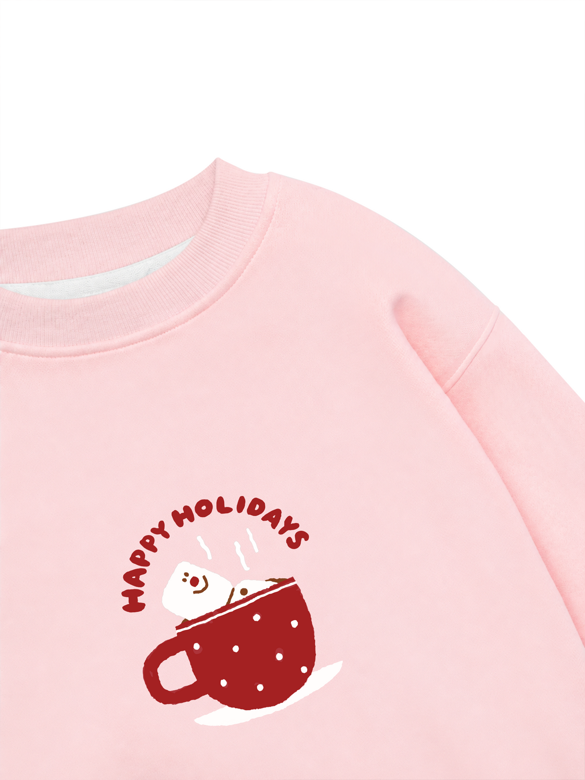 Áo Sweater Nỉ Hai Da Happy Holidays
