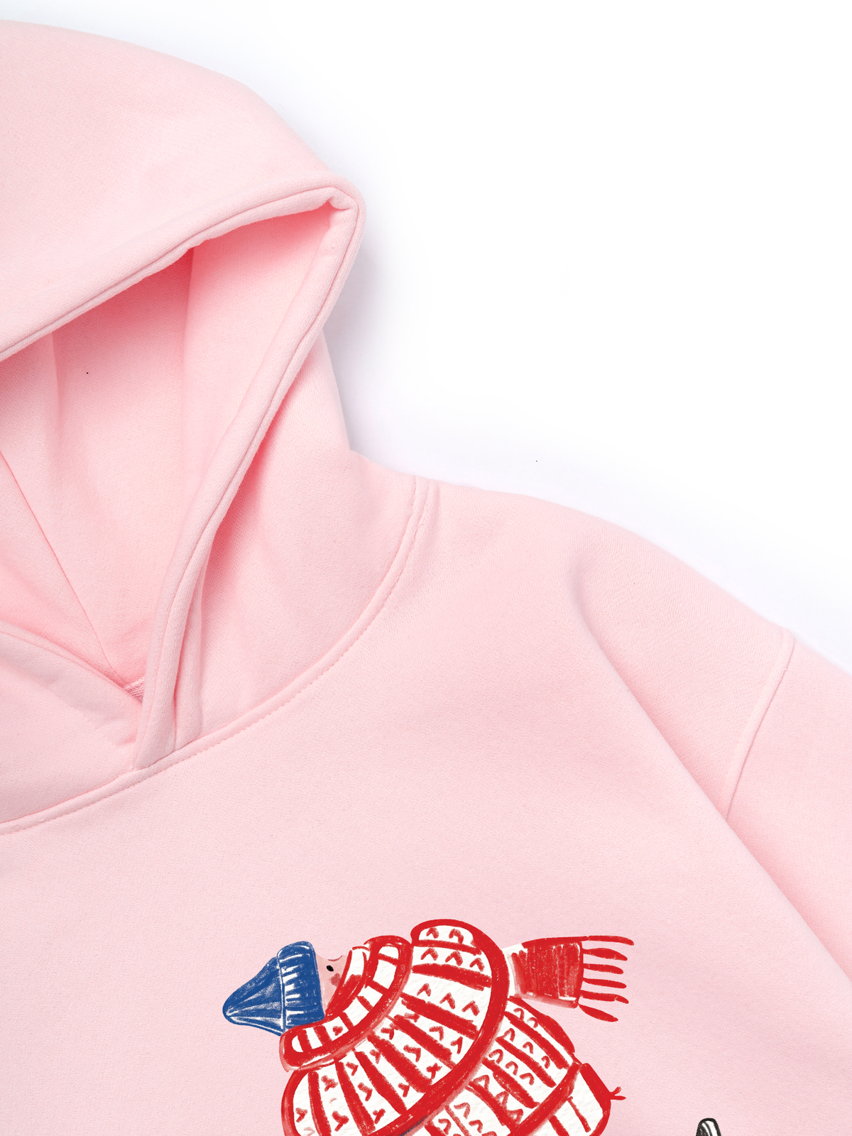 Áo Hoodie Nỉ Hai Da Wrapped Up