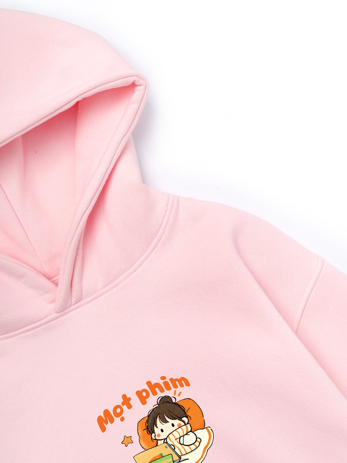 Áo Hoodie Nỉ Hai Da Mọt Phim