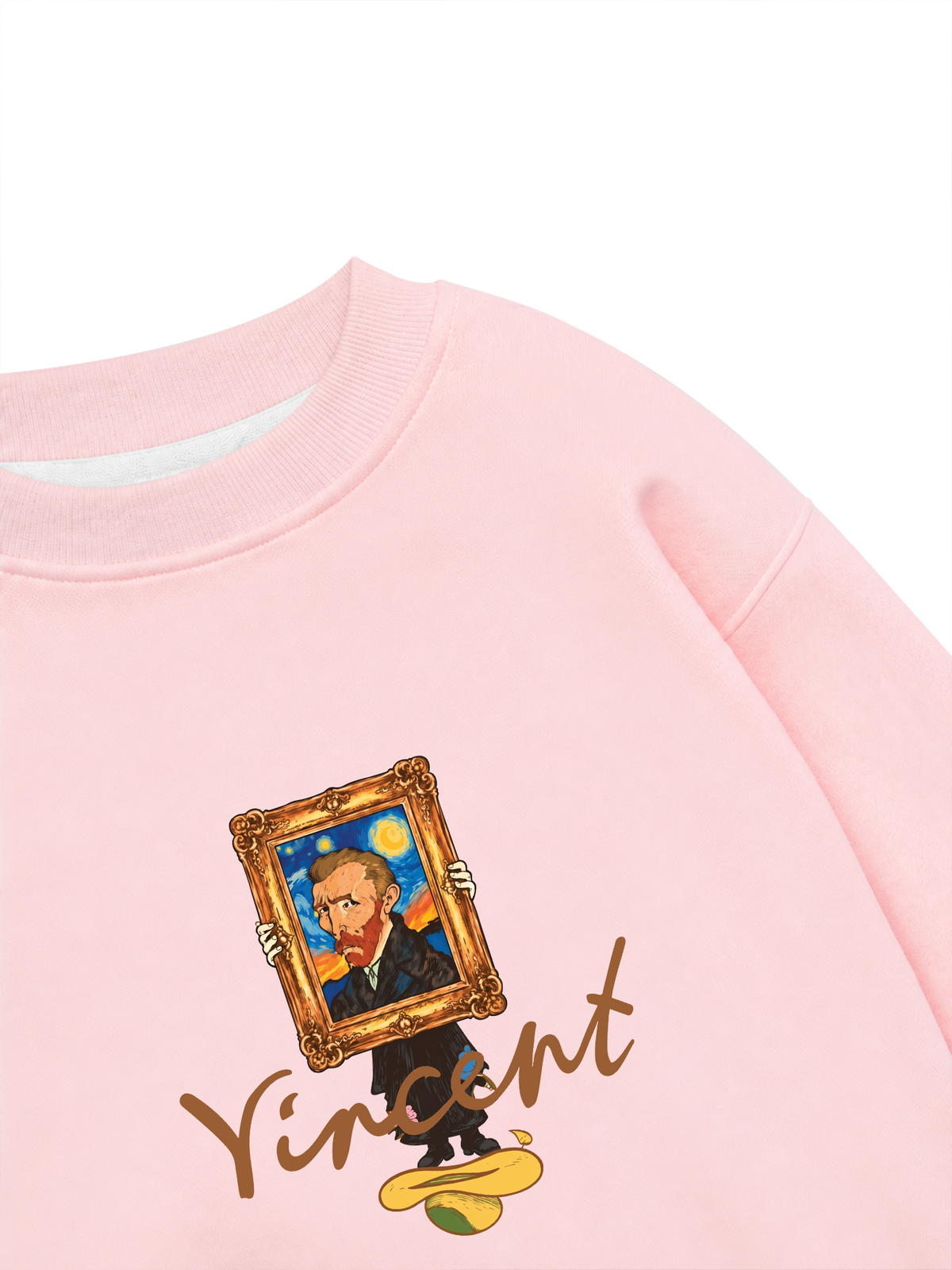 Áo Sweater Nỉ Hai Da Vincent's World