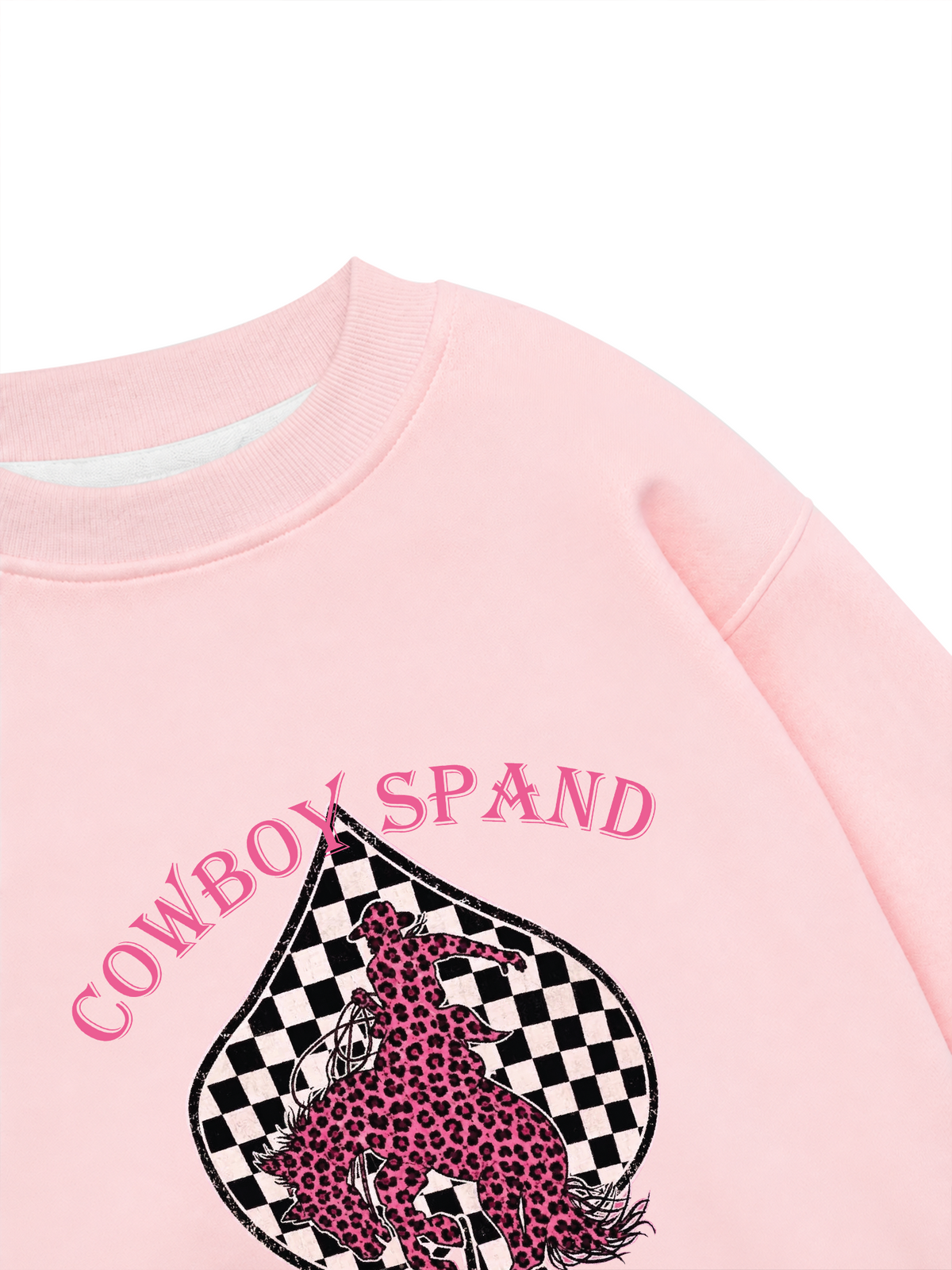 Áo Sweater Nỉ Hai Da Cowboy Spand