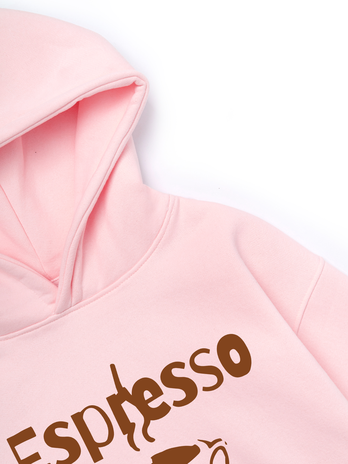 Áo Hoodie Nỉ Hai Da Espresso Yourself