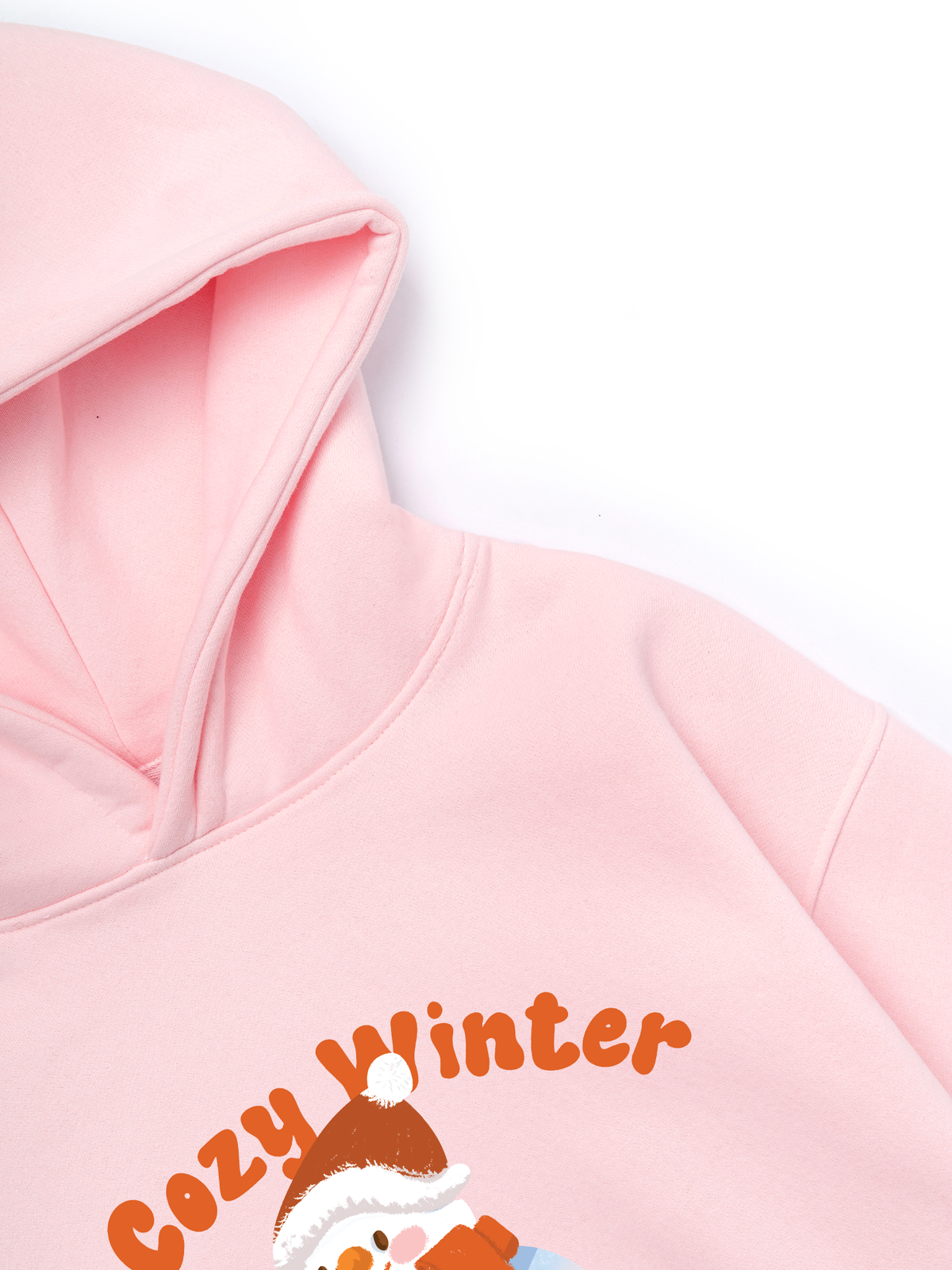 Áo Hoodie Nỉ Hai Da A Cozy Winter