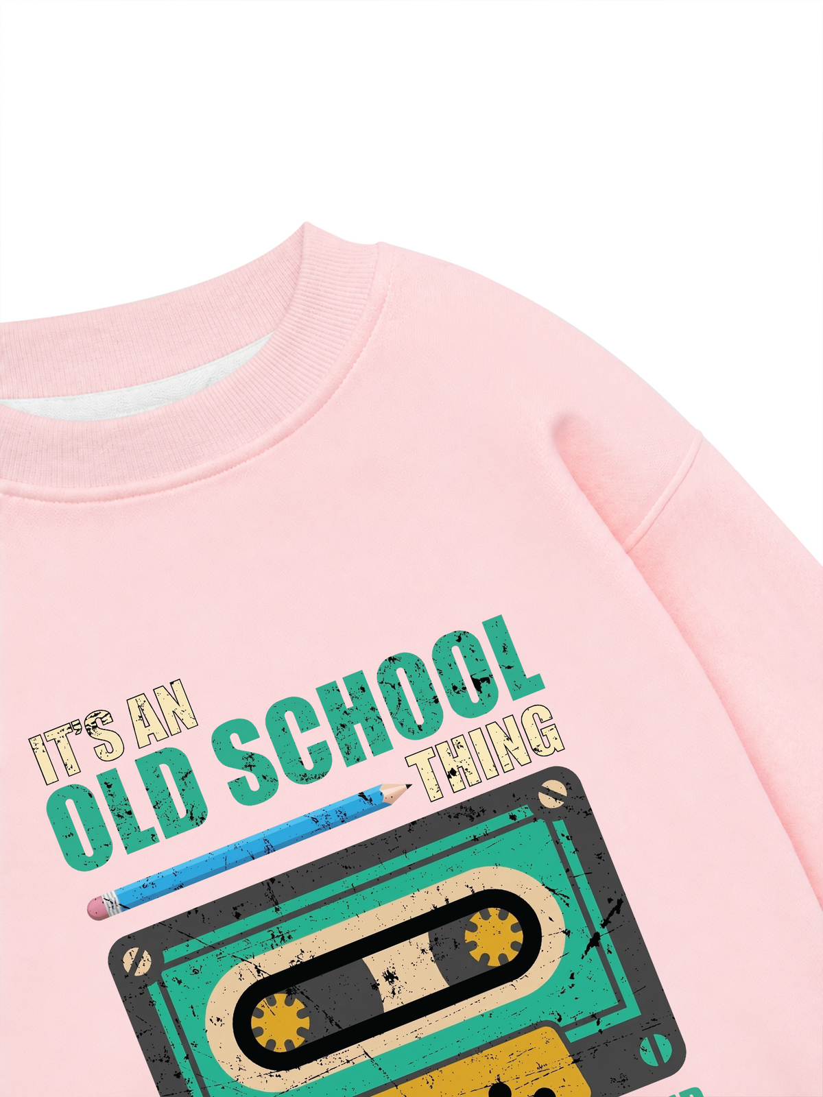 Áo Sweater Nỉ Hai Da Its An Old School