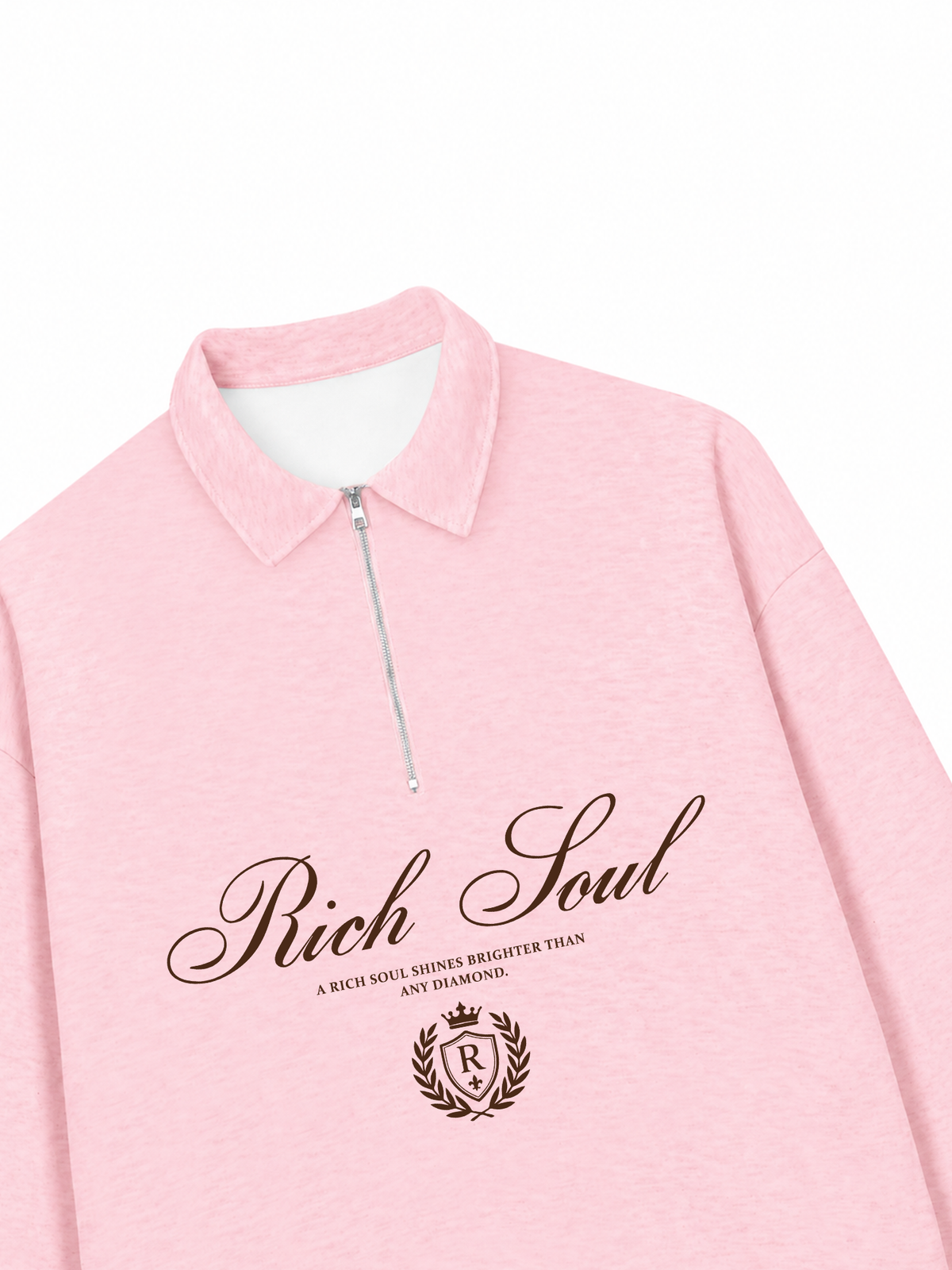Áo Sweater Polo Nỉ Hai Da Rich Soul