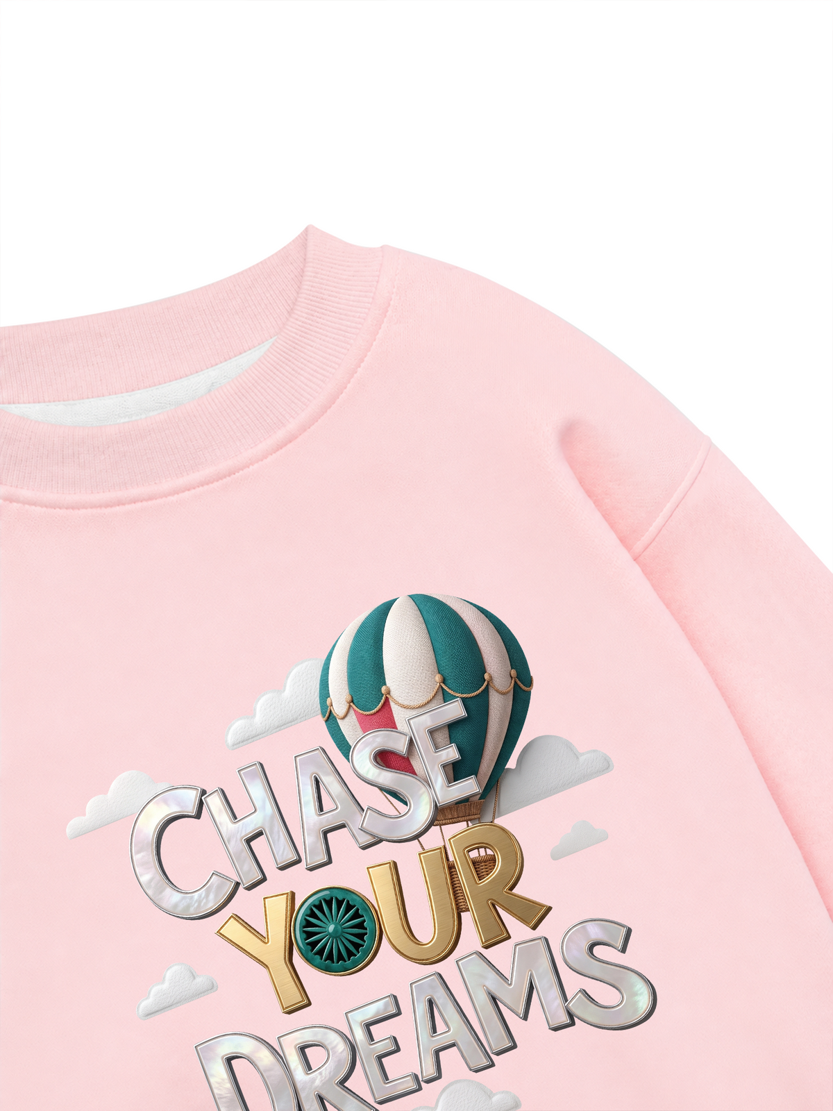 Áo Sweater Nỉ Hai Da Chase Your Dreams